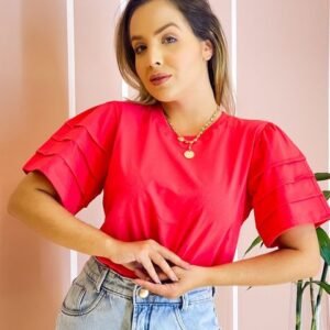 BLUSA 208 MANGA PREGAS